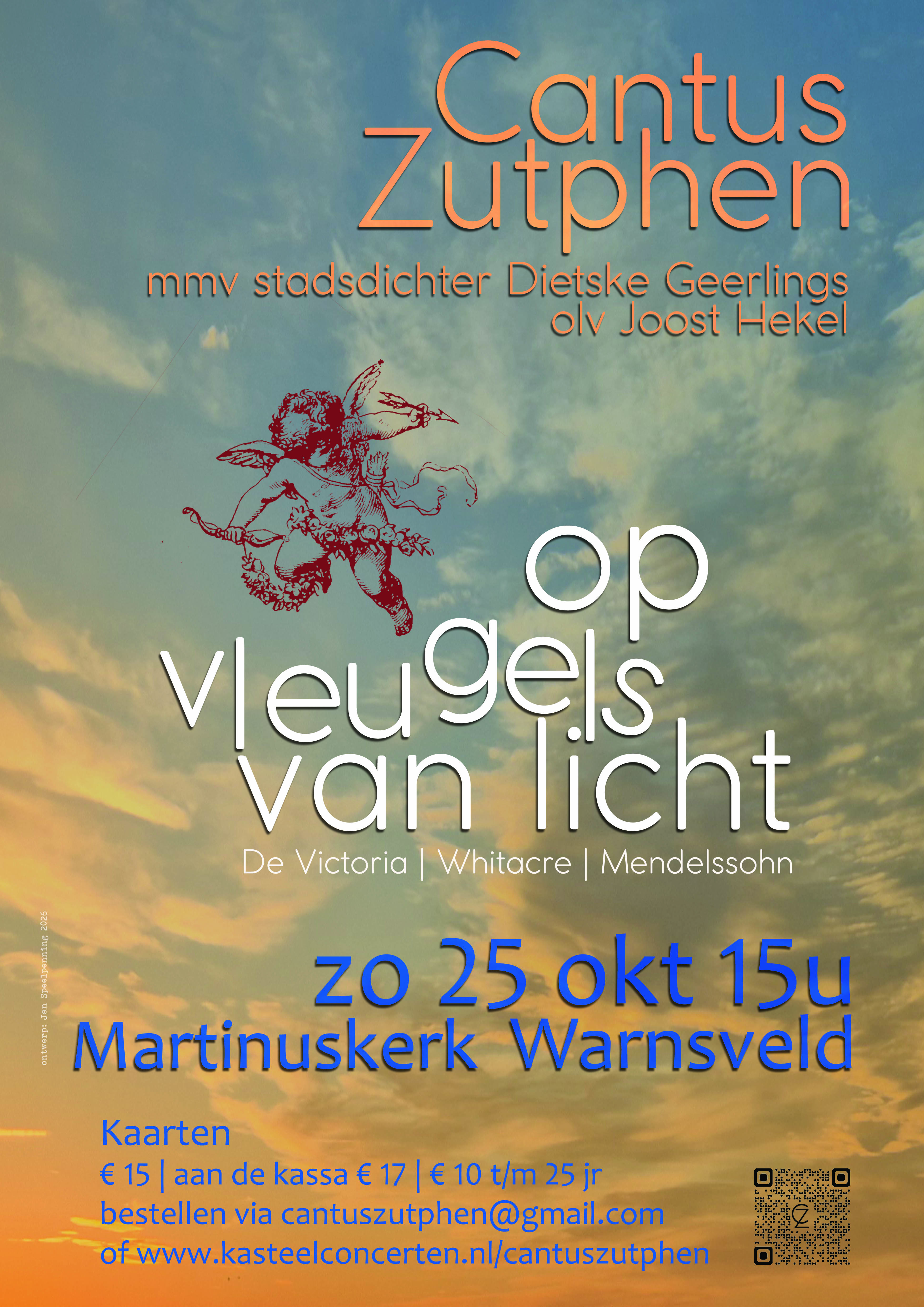 Poster Op vleugels van licht