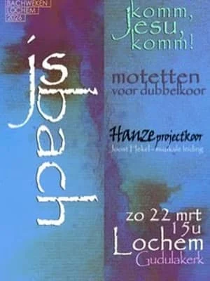Prachtige dubbelkorige motetten van Bach op zondag 22 maart door het Hanze Projectkoor.

Info en kaarten www.hanzeprojecten.nl

#koorconcert #oudemuziek #bachmotetten